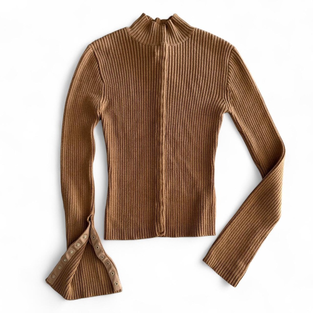 Vintage Camel Knit Top